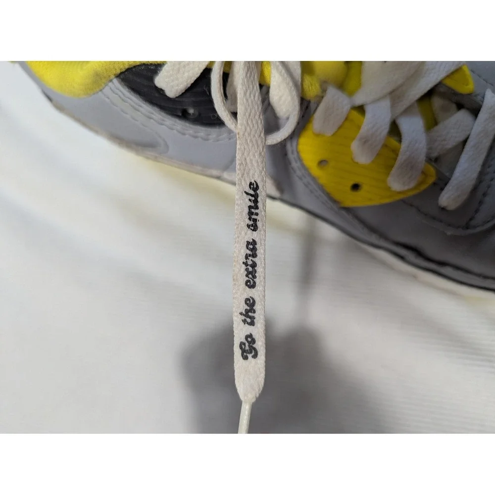 Nike Air Max 90 Go‎ The Extra Smile Kids Shoes Grey Yellow Black DO5862-001